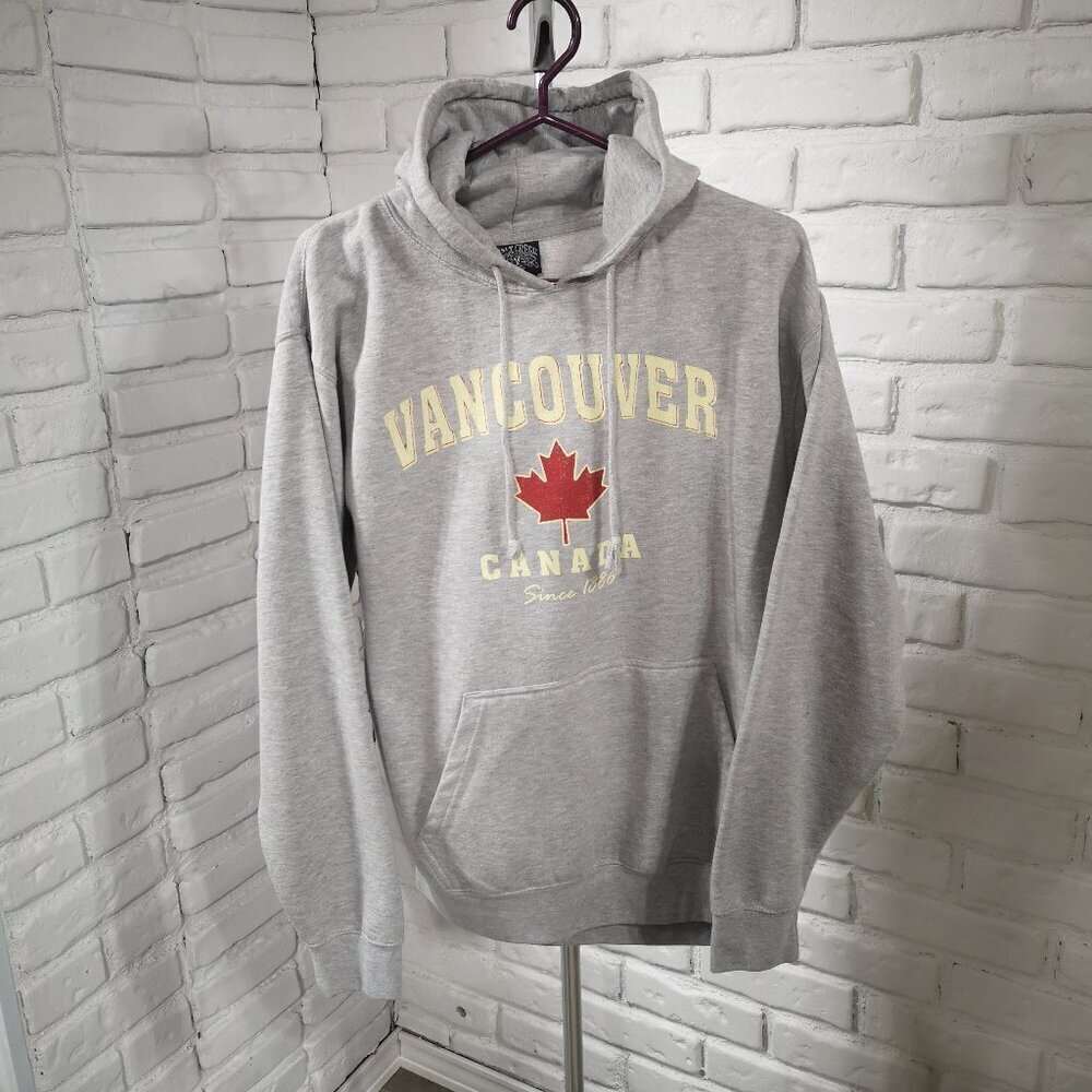 Salt Creek Prem. Souvenir Men's Size Large Grey Fleece Lined Hoodie